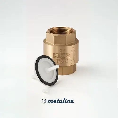 شیر یکطرفه فنری دیسک پلاستیکی سایز 1/2 اینچ کیز ایران