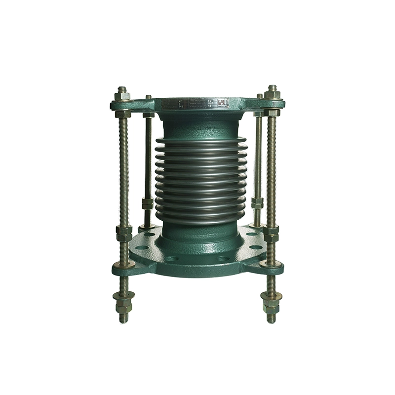 لرزه گیر آکاردئونی فلنجدار مهاردار سایز 1.2 اینچ برند ارتعاشات صنعتی ایران PN10