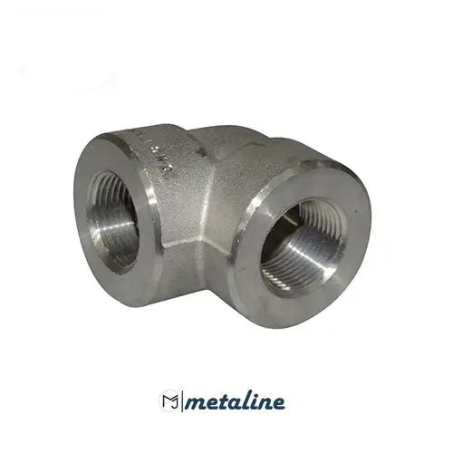 زانو دنده ای (فولادی) فشار قوی EFA سایز 3/4 اینچ کلاس 3000